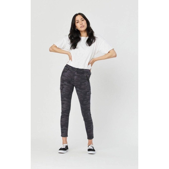 Women's Juliette Mid Rise Skinny Cargo Pants