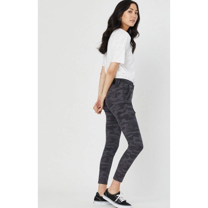 Women's Juliette Mid Rise Skinny Cargo Pants