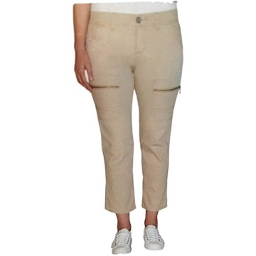 Womens Capri Cropped Pants (Walnut, 10)