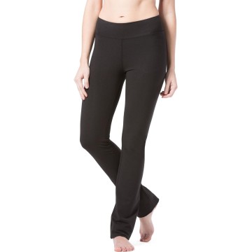 Women's Ecofabric Straight Leg Yoga Pant with Back Pockets