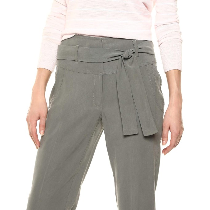 Women's Wide Waist Cropped Pant