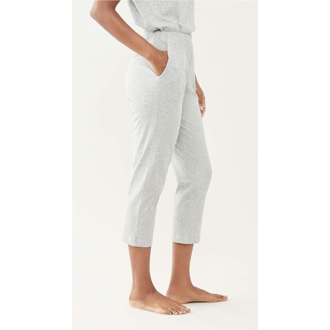 Skin Organic Pima Cotton Carlyn Crop Pants