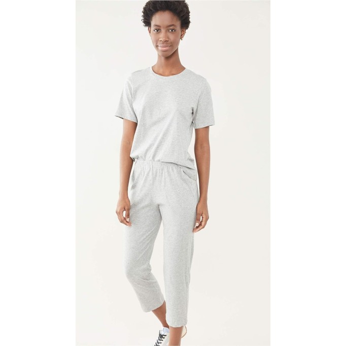 Skin Organic Pima Cotton Carlyn Crop Pants