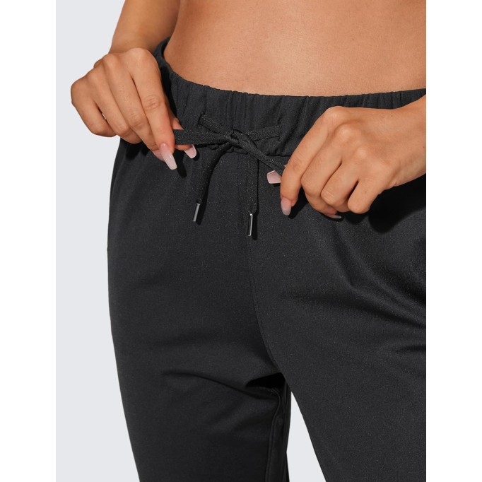 4-Way Stretch Workout Joggers for Women 28" - Casual Travel Pants Lounge Athletic Joggers with Pockets