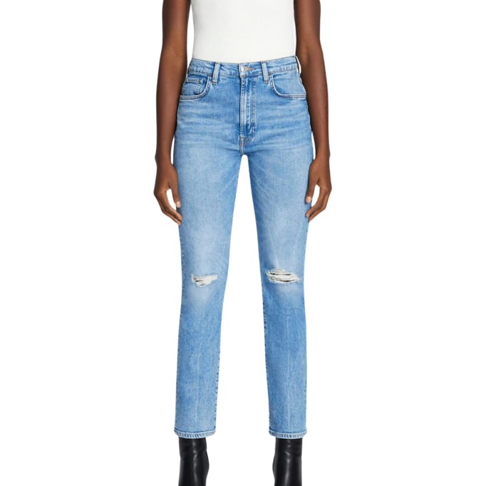 7 For All Mankind Women's Easy Slim Pants