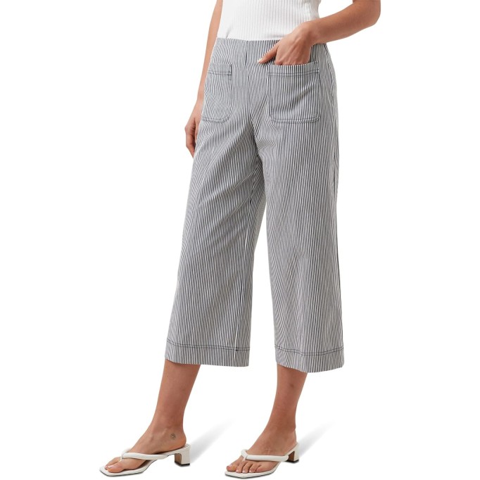 Women's Wide Leg Cropped Pant