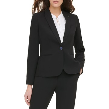 Women's Blazer – Business Jacket with Flattering Fit and Single-Button Closure