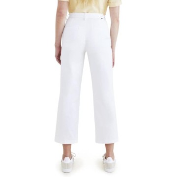 Women's Straight Fit High Rise Chino Pants