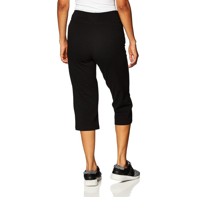 Womens Essential Sleek Fit Crop Pant