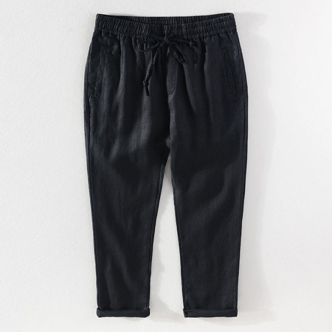 Casual Vanicol Elastic Waist Pants