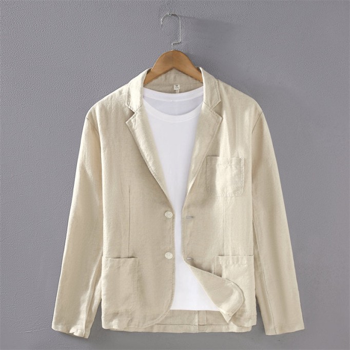 Casual Pure Vanicol Suit Jacket