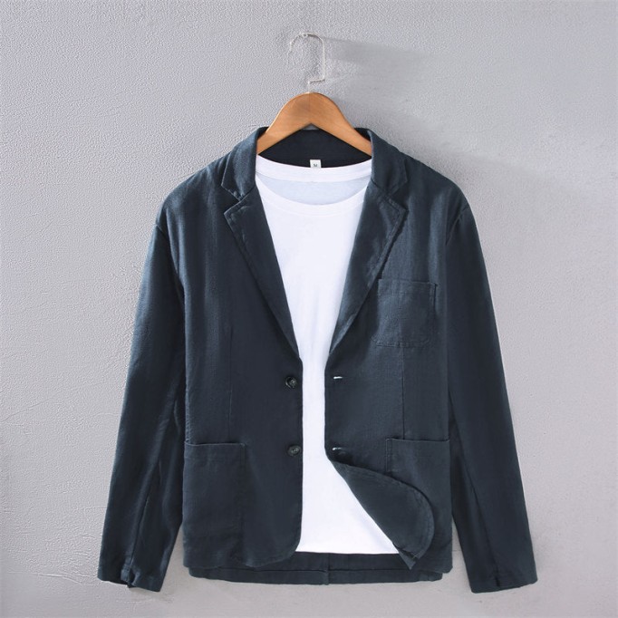 Casual Pure Vanicol Suit Jacket