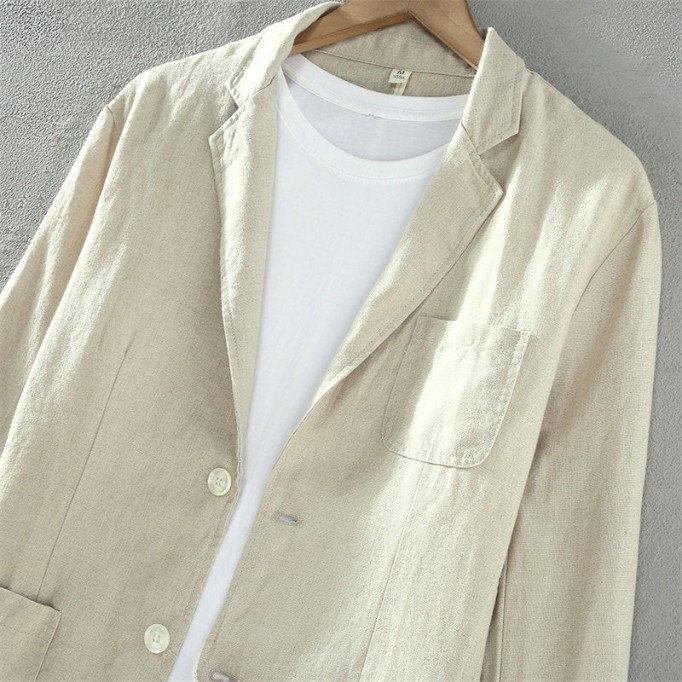 Casual Pure Vanicol Suit Jacket