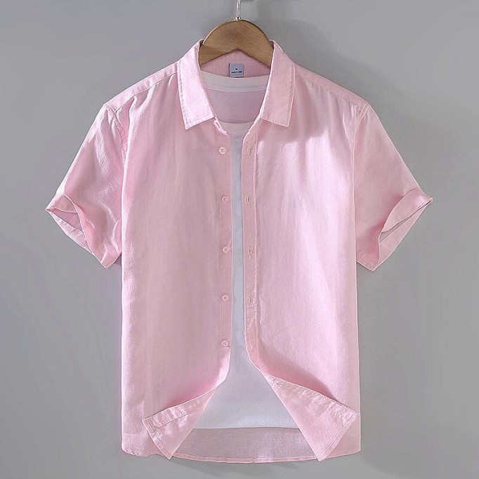 Men's Vanicol Short Sleeve Shirt - Square Collar